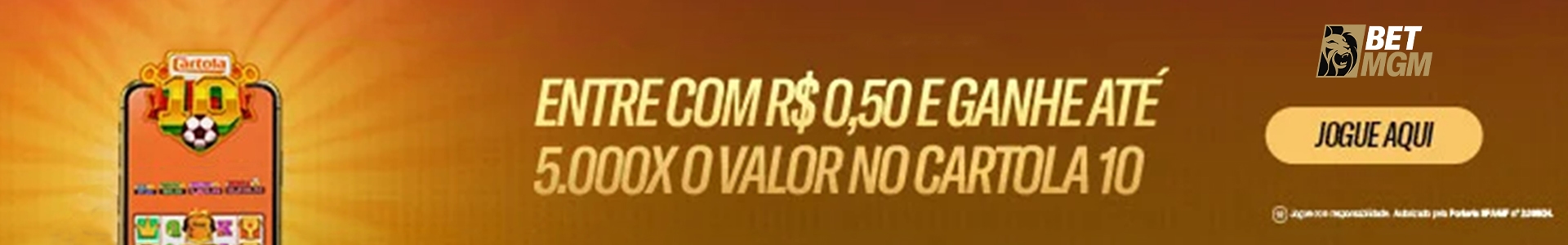 Banner promocional da Bet MGM